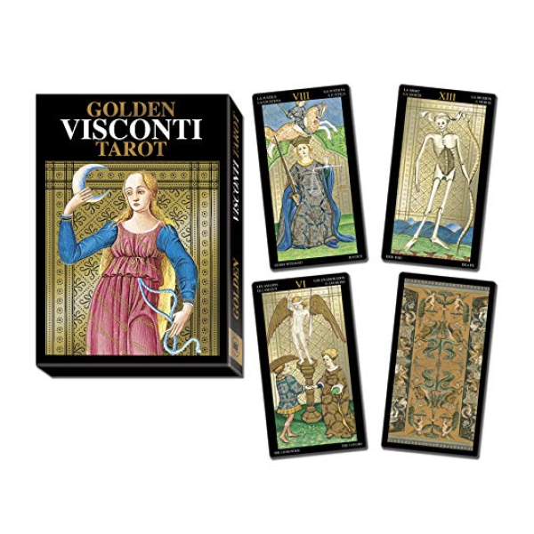 Tarot Cards Golden Visconti